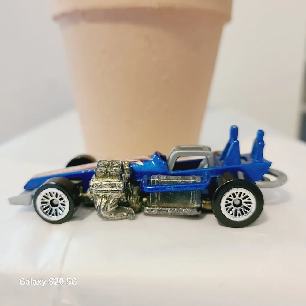 Hot Wheels Super Modified Open Wheel Racer Car 1997‎ Diecast Blue